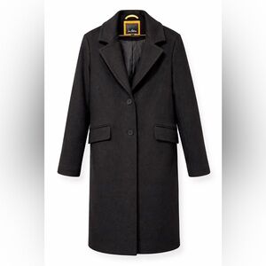 Sam Edelman Black Women's Wool Coat